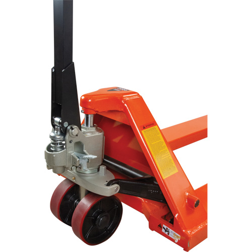 8' Long Fork Hydraulic Pallet Trucks, 96" L x 27" W, 4400 lbs. Capacity EastCoast Offshore Supplies
