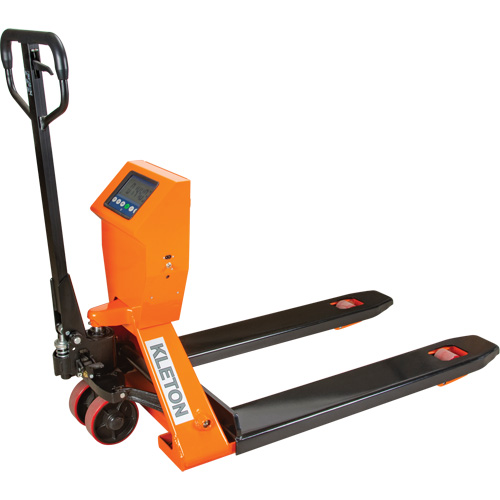 Digital Scale Pallet Truck, 44.5" L x 27.75" W, 4400 lbs. Cap. EastCoast Offshore Supplies