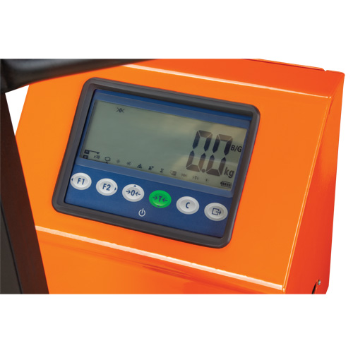 Digital Scale Pallet Truck, 44.5" L x 27.75" W, 4400 lbs. Cap. EastCoast Offshore Supplies