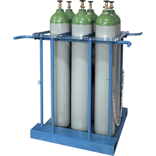 6-Cylinder Forklift Cylinder Storage Caddy EastCoast Offshore Supplies