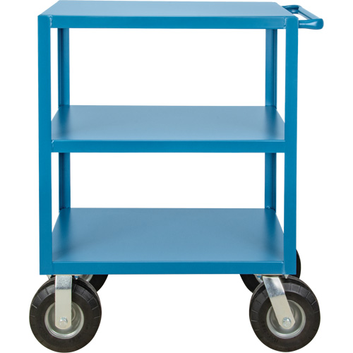 Outdoor Shelf Cart, 3 Tiers, 24" W x 39" H x 39" D, 1200 lbs. Capacity EastCoast Offshore Supplies