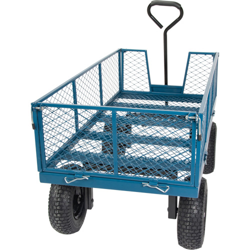Wagon with Drop Sides, 24" W x 48" L, 800 lbs. Capacity EastCoast Offshore Supplies