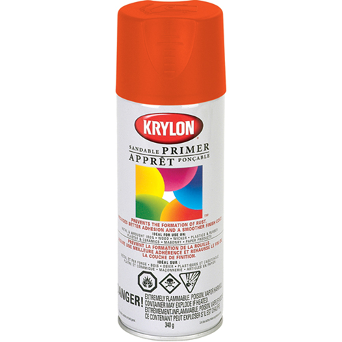 Fluorescent Spray Paint, Fluorescent Red/Orange, 11 oz., Aerosol Can EastCoast Offshore Supplies