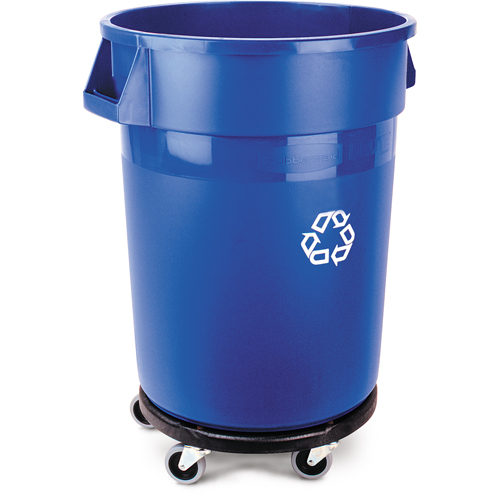 Brute&reg; Collection Recycling Container, Bulk, Plastic, 32 US gal. EastCoast Offshore Supplies