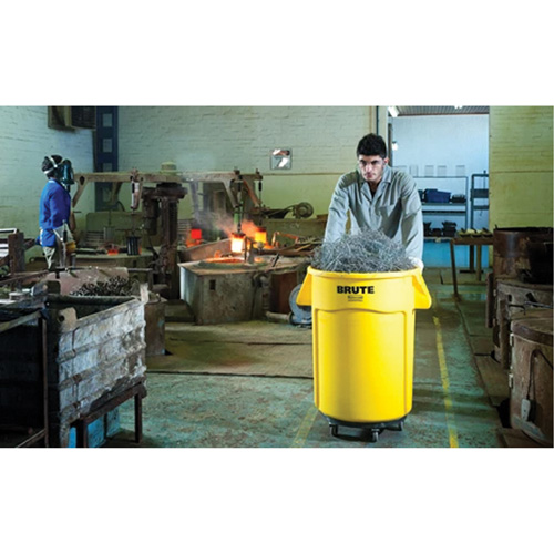 Brute&reg; Dolly, Polyethylene, Black, Fits: 20 - 55 US Gal. EastCoast Offshore Supplies