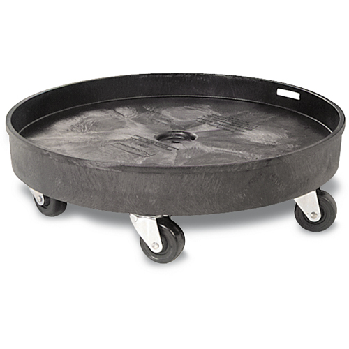 Waste Container Dolly, Polyethylene, Black EastCoast Offshore Supplies