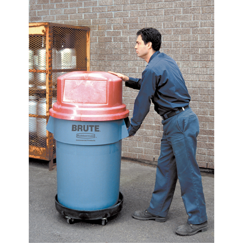 Waste Container Dolly, Polyethylene, Black EastCoast Offshore Supplies