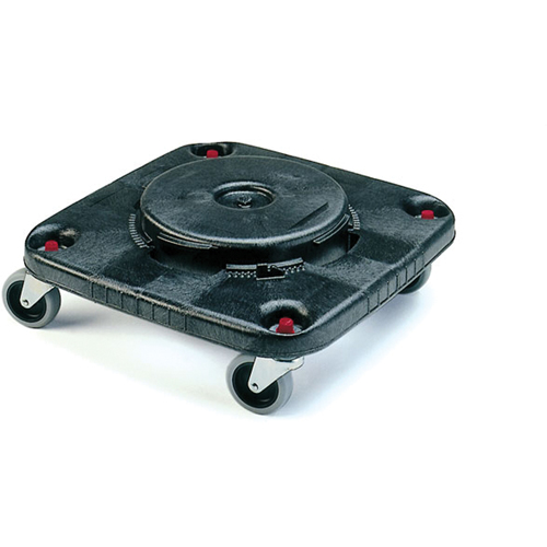 Socles roulants  Brute, carr&eacute;s, Poly&eacute;thyl&egrave;ne, Noir EastCoast Offshore Supplies