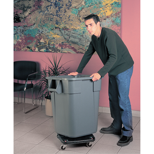 Socles roulants  Brute, carr&eacute;s, Poly&eacute;thyl&egrave;ne, Noir EastCoast Offshore Supplies