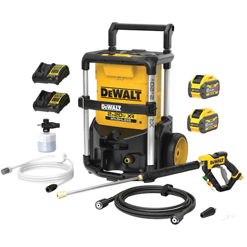 2X20V MAX* Brushless Pressure Washer Kit with FLEXVOLT&reg;, Battery Powered, 1600 PSI, 1.2 GPM EastCoast Offshore Supplies