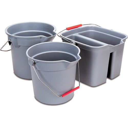 Seau Brute, Capacit&eacute; de 3.5 gal. US (14 pintes), Gris EastCoast Offshore Supplies