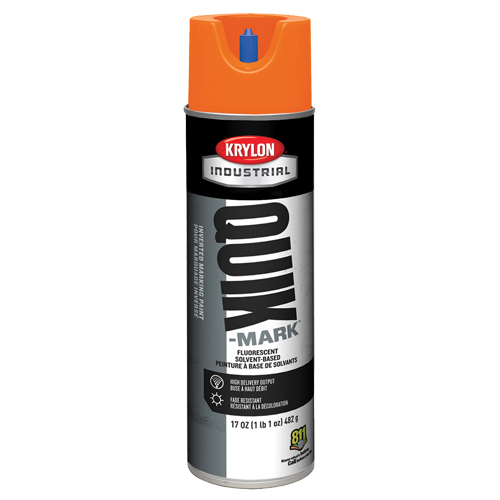 Industrial Quik-Mark Solvent-Based Inverted Marking Paint, 17 oz., Aerosol Can EastCoast Offshore Supplies