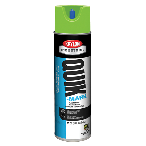 Peinture de marquage industrielle invers&eacute;e &agrave; base d'eau Quik-Mark, 17 oz, Canette a&eacute;rosol EastCoast Offshore Supplies