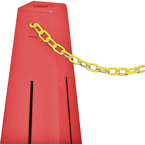C&ocirc;nes de d&eacute;viation - accessoires, Jaune, Maillon de 2", 20' de long EastCoast Offshore Supplies