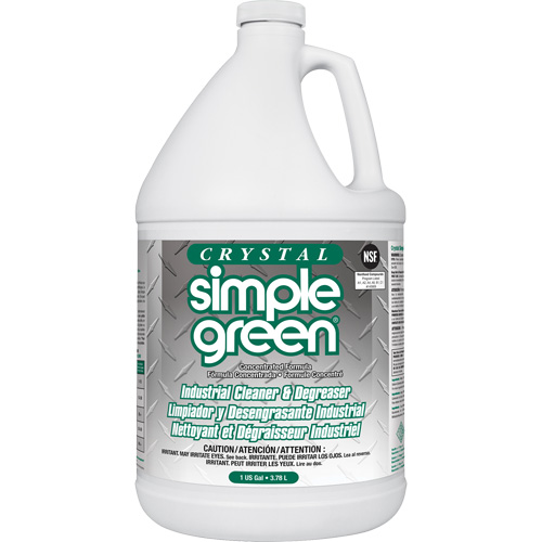Crystal Simple Green&reg; Industrial Cleaner & Degreaser, 1 gal., Jug EastCoast Offshore Supplies