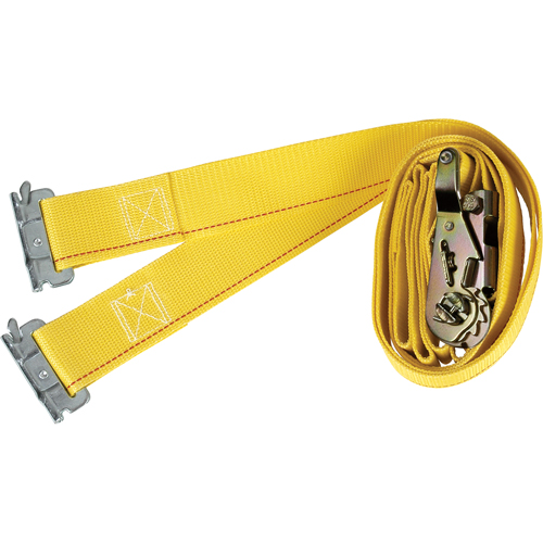 Logistic Straps, Ratchet, 2" W x 16' L, 1000 lbs. (454 kg) WLL EastCoast Offshore Supplies