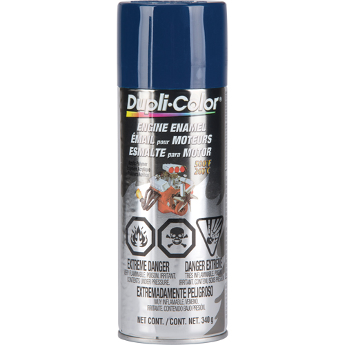 Peinture &agrave; &eacute;mail avec c&eacute;ramique pour moteur, Bleu Ford, Brillant, 12 oz, Canette a&eacute;rosol EastCoast Offshore Supplies