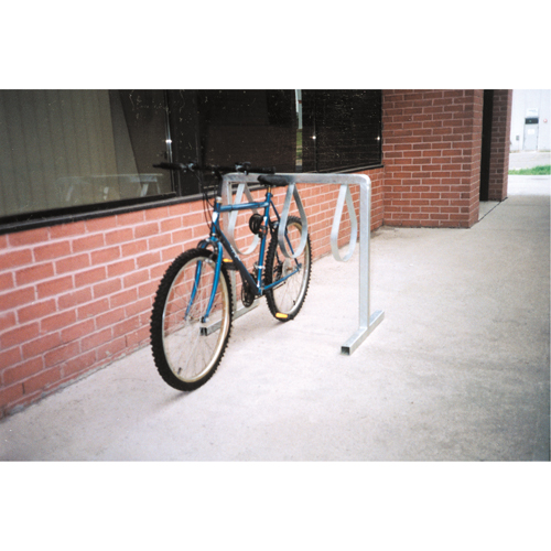Style Bicycle Rack, Galvanized Steel, 6 Bike Capacity EastCoast Offshore Supplies
