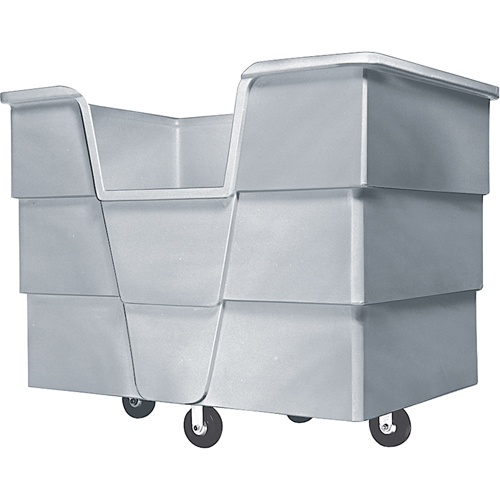 Jumbo Starcart Box Truck, Polyethylene, 65" L x 45" W x 54" H, 60 cu. ft. Volume, 1500 lbs. Capacity EastCoast Offshore Supplies