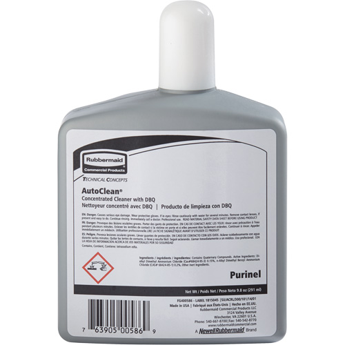 Produit d'entretien pour drain et nettoyeur de cuvette de rechange AutoClean de Purinel, 9,8 oz, Bouteille EastCoast Offshore Supplies