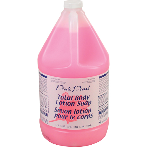 Pink Pearl Total Body Lotion Soap, Liquid, 4 L, Scented EastCoast Offshore Supplies