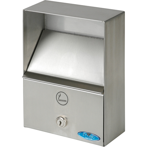 Smoking Receptacles, Wall-Mount, Stainless Steel, 1 Litres Capacity, 9" Height EastCoast Offshore Supplies