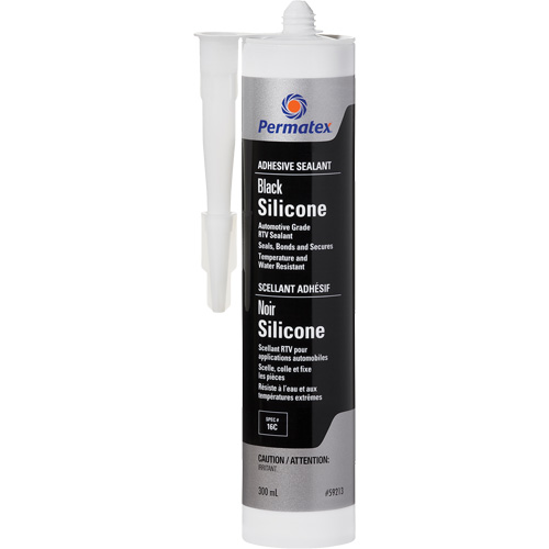 RTV Adhesive Sealant, 300 ml, Cartridge, Black EastCoast Offshore Supplies