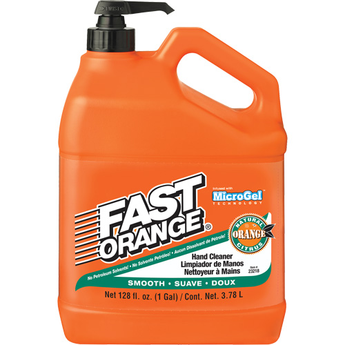 Hand Cleaner, Lotion, 3.78 L, Pump Bottle, Orange EastCoast Offshore Supplies