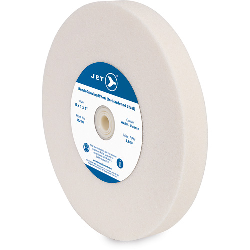 WA810F Bench Grinding Wheel, 8" x 1", 1" Arbor, Aluminum Oxide EastCoast Offshore Supplies