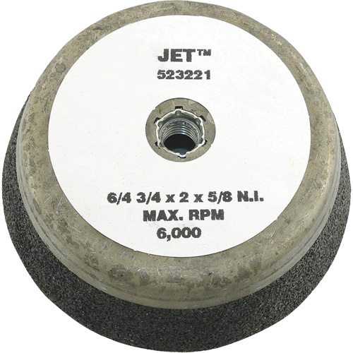 Resin Bond Cup Wheel, 4" x 2", 5/8"-11NC Arbor, Type 11 EastCoast Offshore Supplies