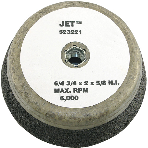 Resin Bond Cup Wheel, 6" x 2", 5/8"-11NC Arbor, Type 11 EastCoast Offshore Supplies