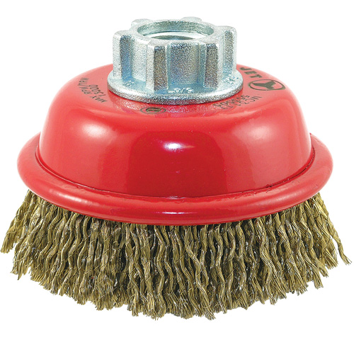 Brosse-boisseau &agrave; fils ondul&eacute;s MAXI-CRIMPED de premi&egrave;re qualit&eacute; EastCoast Offshore Supplies