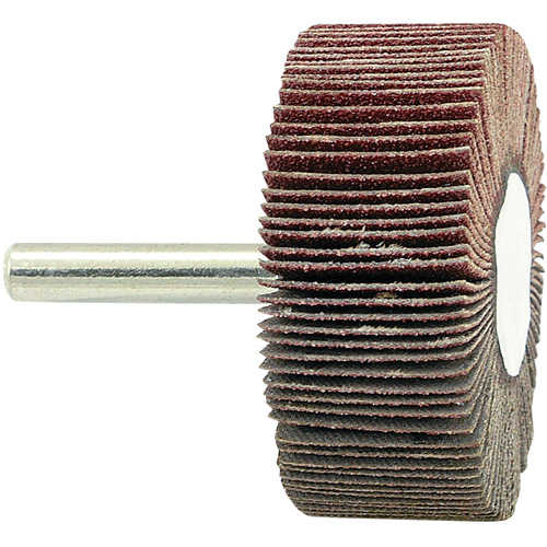Disque &agrave; lamelles mont&eacute; sur mandrin, Grain 80, 2" x 3/4" x 1/4" EastCoast Offshore Supplies