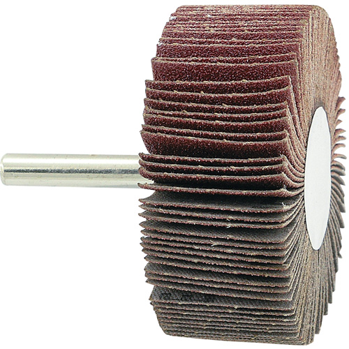 Disque &agrave; lamelles mont&eacute;, Grain 80, 2-1/2" x 1" x 1/4" EastCoast Offshore Supplies