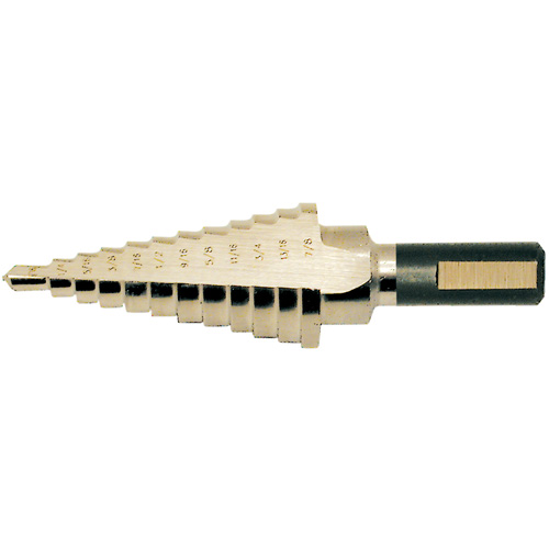 Foret &eacute;tag&eacute; de super premi&egrave;re qualit&eacute;, 1/8" - 1/2", Incr&eacute;ments de 1/32", Acier rapide EastCoast Offshore Supplies