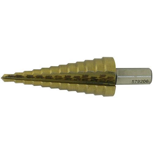 Foret &eacute;tag&eacute; M35 de premi&egrave;re qualit&eacute; JET-KUT Super, 3/16" - 7/8", Incr&eacute;ments de 1/16", Acier rapide EastCoast Offshore Supplies