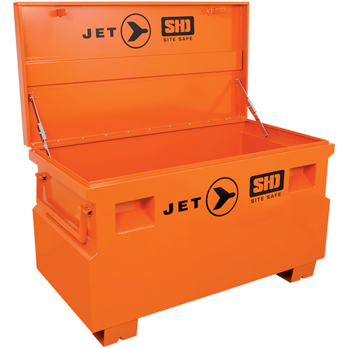 JSB-4824 Heavy-Duty Jobsite Tool Storage Box, 48-1/8" x 24-1/8" x 28-3/8", Steel, Orange EastCoast Offshore Supplies