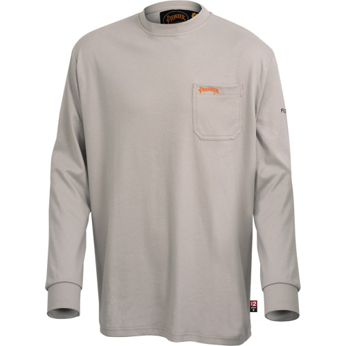 333 Chemise en coton &agrave; manches longues ignifuge, 2T-Grand, Gris EastCoast Offshore Supplies