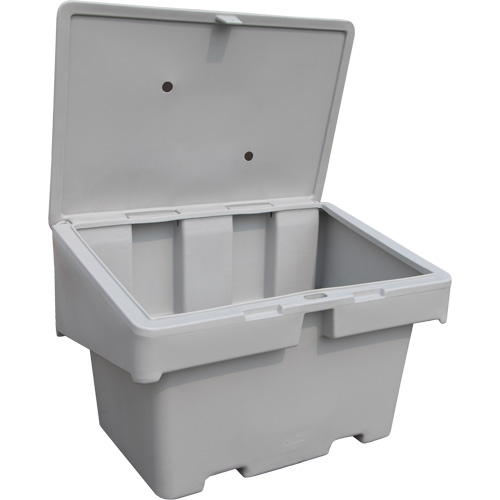 Salt Sand Container SOS, 48" x 33" x 34", 18.5 cu. Ft., Grey EastCoast Offshore Supplies