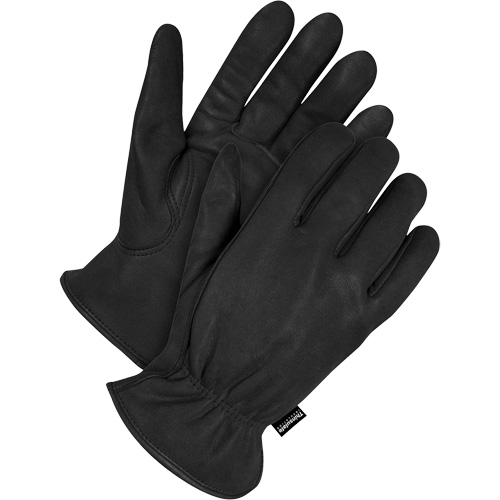 Gants de conducteur doubl&eacute;s classiques, Grand, Paume en Cuir fleur de daim, Thinsulate EastCoast Offshore Supplies