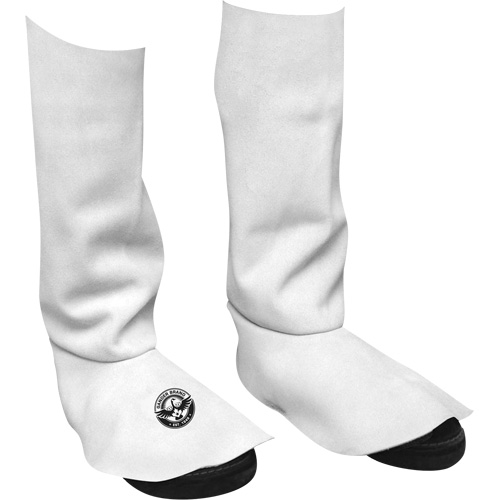 Leather Welding Spats, 15" L, Pearl Grey EastCoast Offshore Supplies