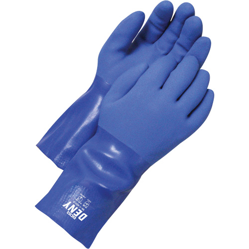 Gants enduits Deny, 10, R&ecirc;vetement PVC, Enveloppe en Coton EastCoast Offshore Supplies