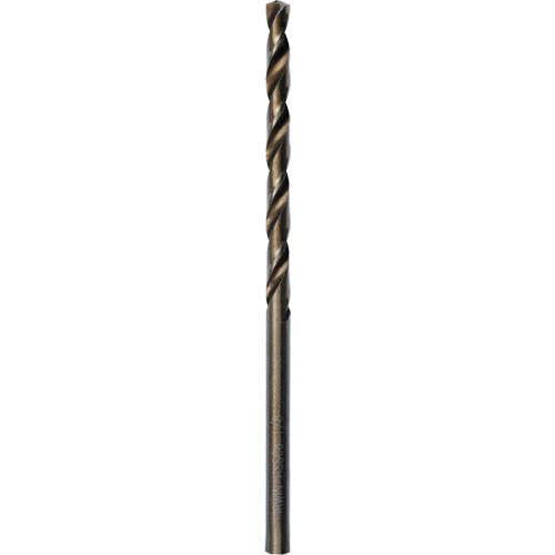 Foret court &agrave; usage intensif, Acier rapide au cobalt, 1/8", 2-3/4" lo, 1-5/8" Cannelure, 135° Angle EastCoast Offshore Supplies