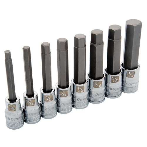 Jeu de douilles SAE longues, 8 mrcx EastCoast Offshore Supplies
