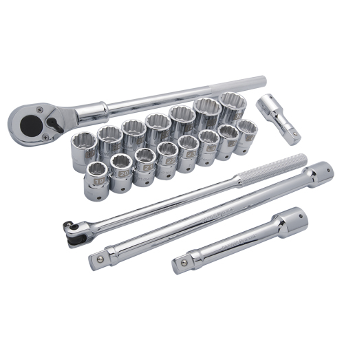 Metric Socket Set, 20 Pcs, 3/4" Drive Size EastCoast Offshore Supplies
