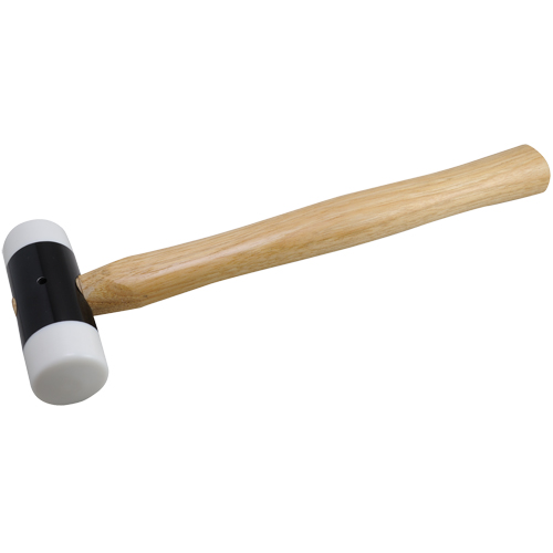 Marteau &agrave; frappe douce, Poids de la t&ecirc;te 14 oz, Face Ordinaire, Prise Bois, 11-5/8" lo EastCoast Offshore Supplies