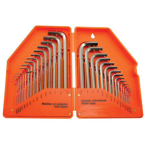 Hex Key Set, 30 Pcs., Metric & Imperial EastCoast Offshore Supplies