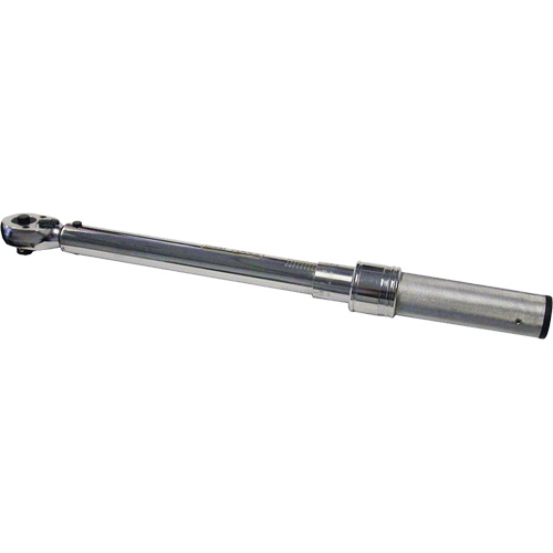 Micro-Adjustable Fixed-Head Torque Wrench, Click, 3/8" Square Drive, 10 - 100 ft-lbs. EastCoast Offshore Supplies