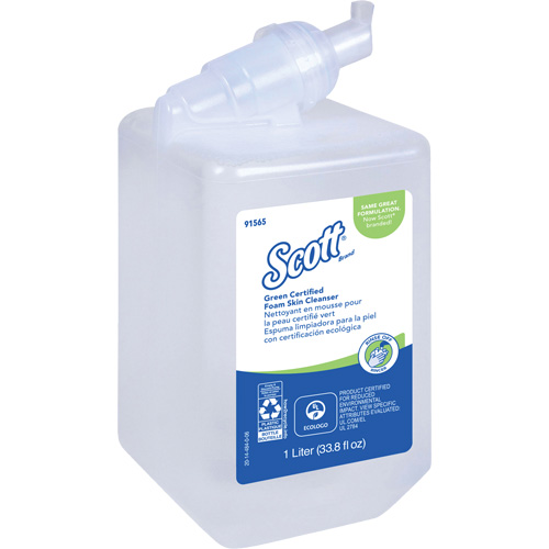 Nettoyant pour la peau certifi&eacute; &eacute;cologique Essential de Scott, Liquide, 1 L, Cartouche en plastique, Sans parfum EastCoast Offshore Supplies