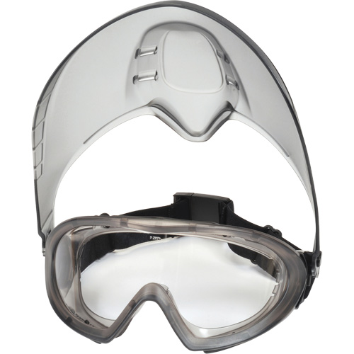 Lunettes de s&eacute;curit&eacute; Capstone Shield avec &eacute;cran facial amovible, Lentille Transparent, Antibu&eacute;e, Ventilation Directe/Ferm&eacute; EastCoast Offshore Supplies